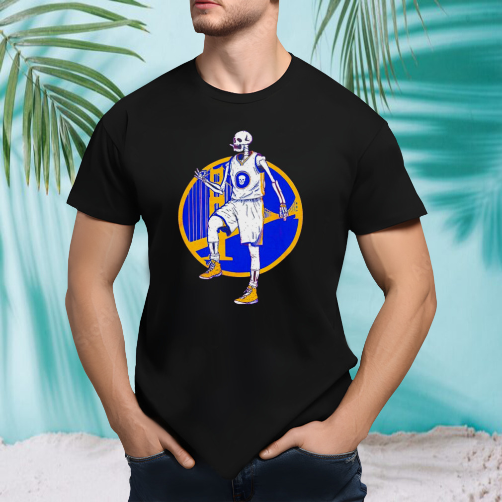 Stephen Curry Skeleton Golden State Warriors shirt