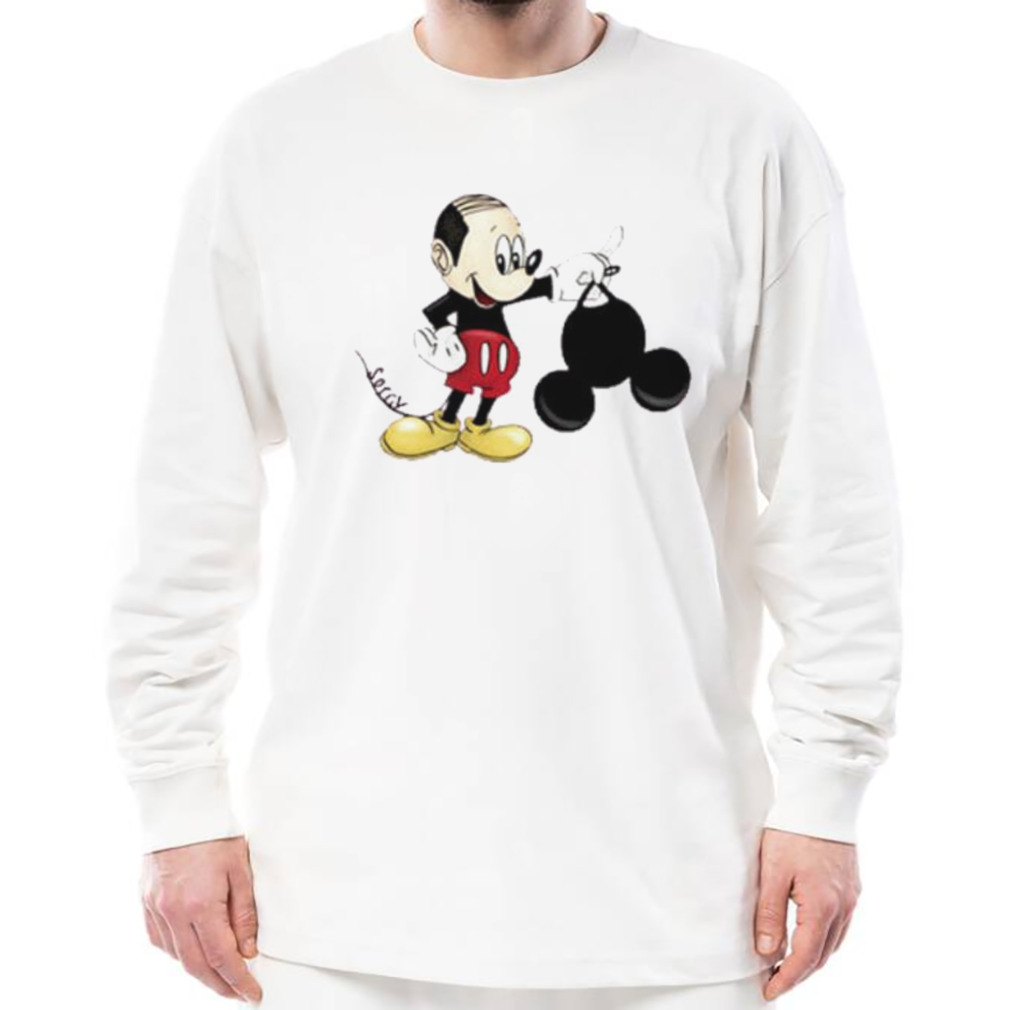 Bald Mickey mouse ears meme shirt 3 Longsleeve shirt