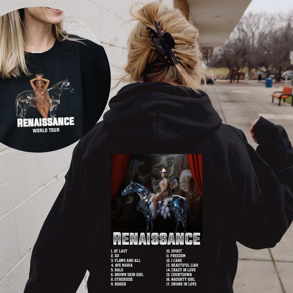 Beyonce 2023 Music Concert Merch Renaissance World Tour 2023 Shirt Beyonce Tour 2023 Setlist T-Shirt