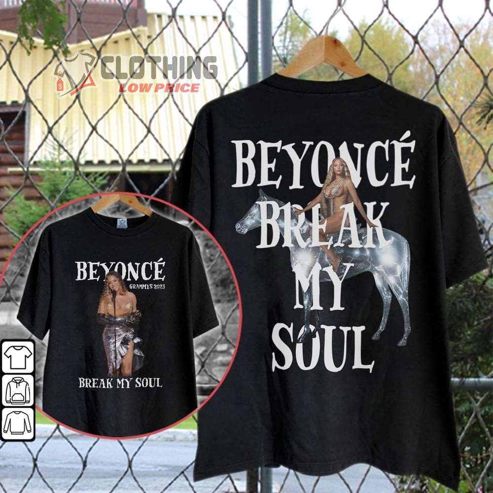 Beyonce The Grammys 2023 Merch, Beyonce Wins Best Dance Electronic Recording For Break My Soul Shirt Grammys Day T-Shirt