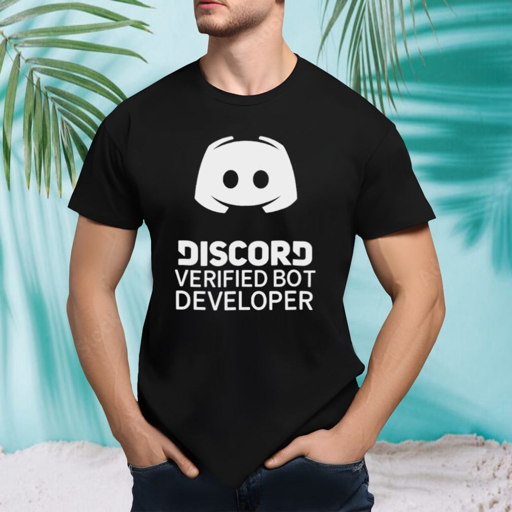 Discord Verified Bot Developer shirt