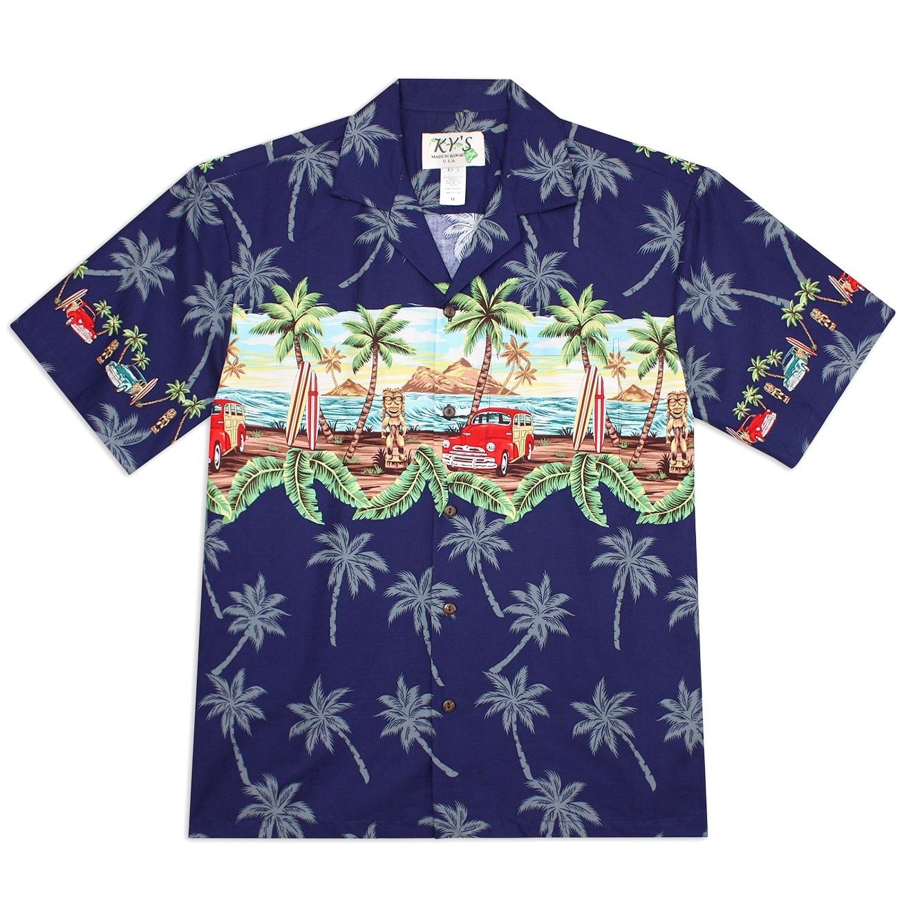 Goin Native Blue Unique Design Hawaiian Shirt