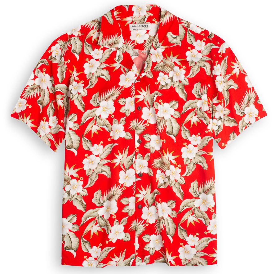 Hibiscus Red Unique Design Hawaiian Shirt 1 Hibiscus Red Unique Design Hawaiian Shirt