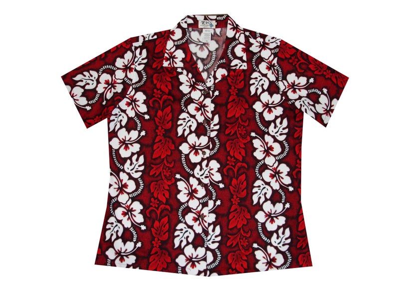 Hibiscus White Red Unique Design Hawaiian Shirt 1 Hibiscus White Red Unique Design Hawaiian Shirt