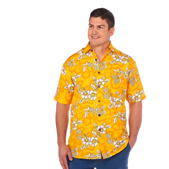 Hibiscus Yellow Amazing Design Hawaiian Shirt 1 Hibiscus Yellow Amazing Design Hawaiian Shirt