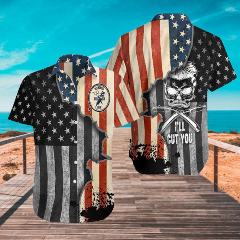 I'Ll Cut You Multicolor Nice Design Hawaiian Shirt 1 I'Ll Cut You Multicolor Nice Design Hawaiian Shirt