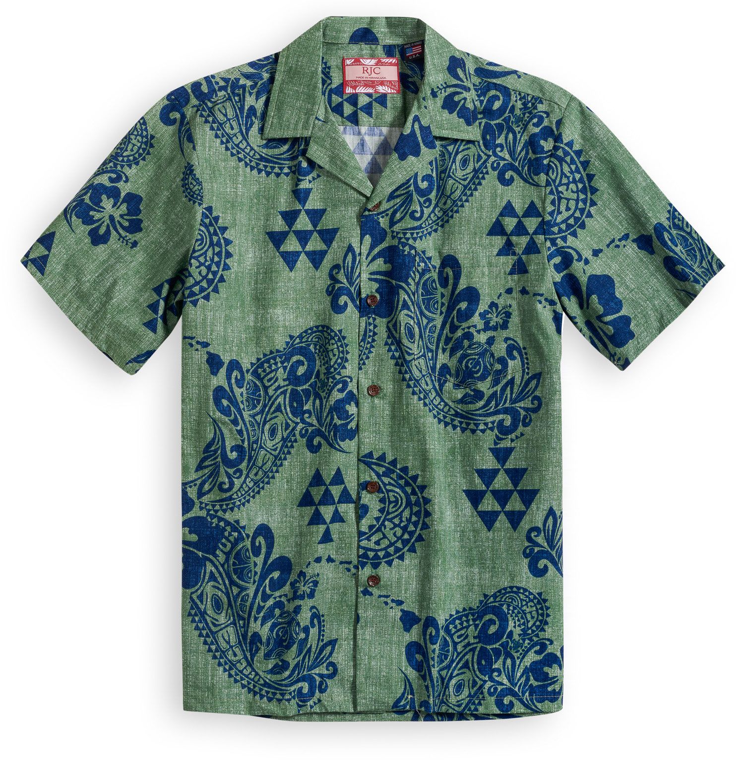 Island Green Unique Design Hawaiian Shirt