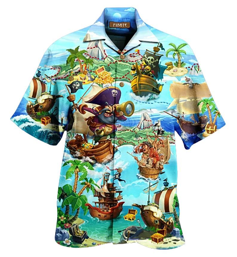 It Is Time Of Treasure Multicolor Best Design Hawaiian Shirt 1 It Is Time Of Treasure Multicolor Best Design Hawaiian Shirt