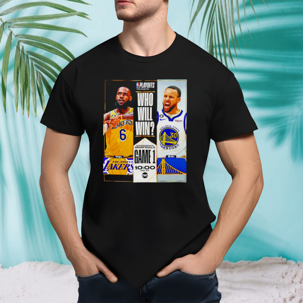 LeBron James vs Stephen Curry who will win shirt