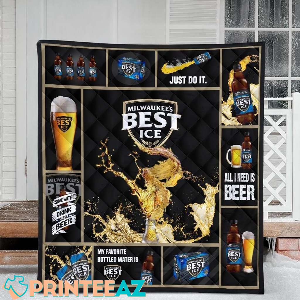 Milwaukee_s Best Ice Beer Blanket Funny Gifts For Lover Ideas - PrinteeAZ