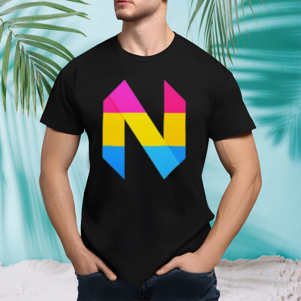 Pansexual Pride Neovim Logo shirt