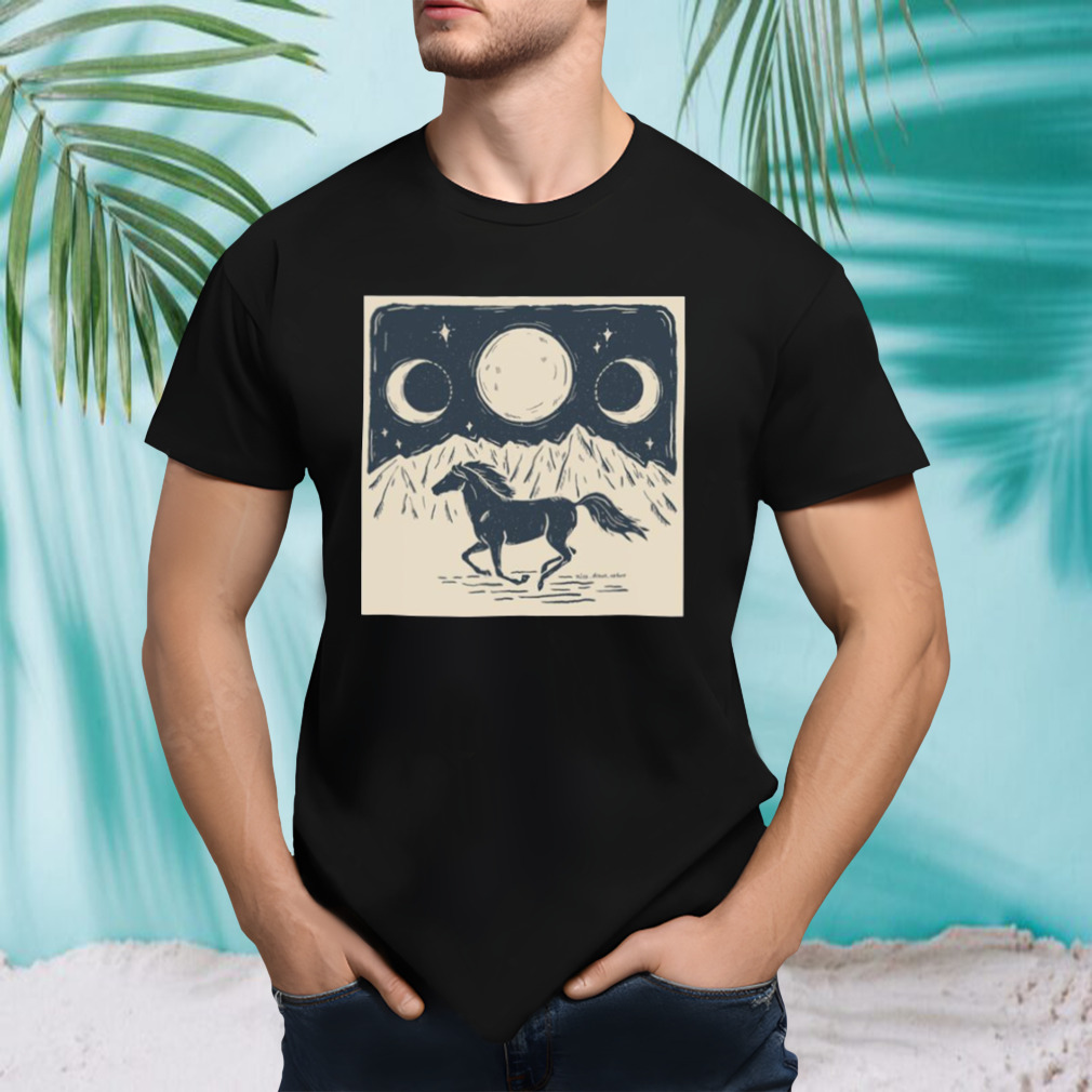 Running With The Moon shirt