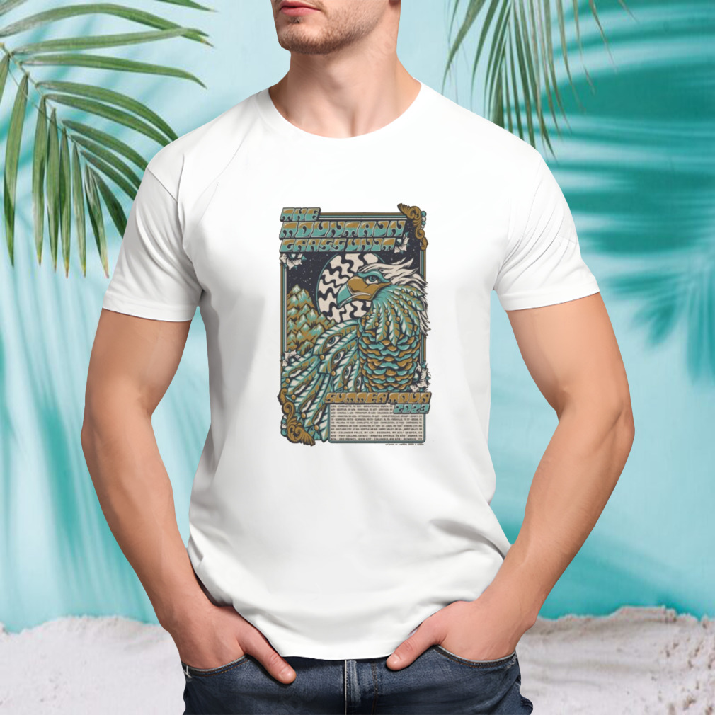 The mountain grass unit 2023 summer poster shirt