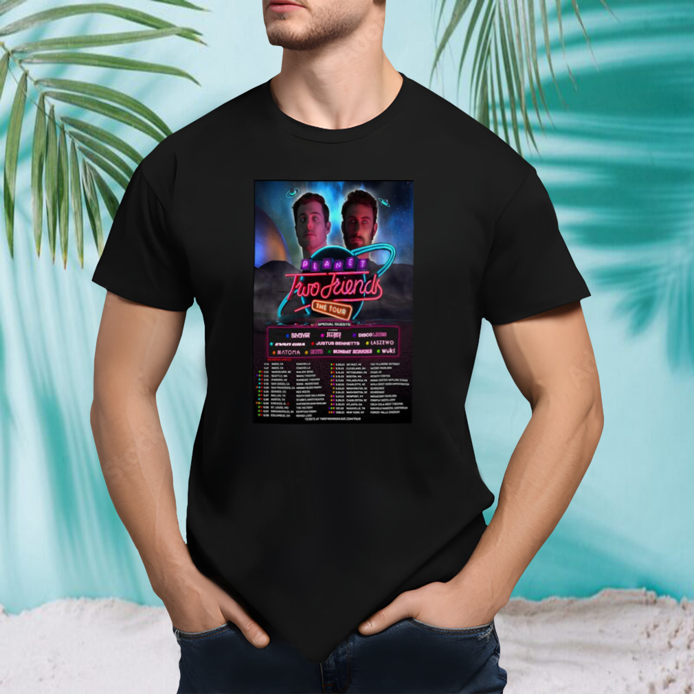 Two Friends The Tour 2023 Poster shirt