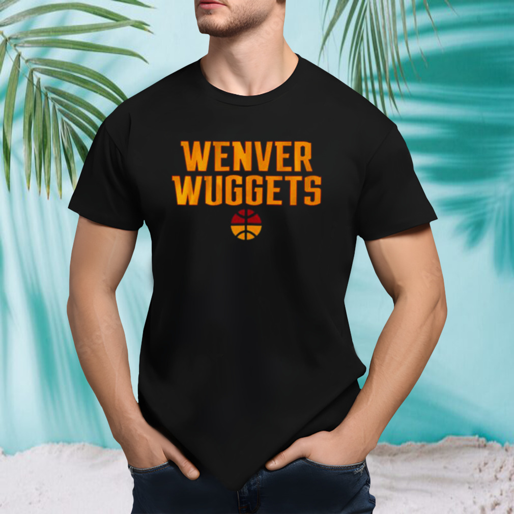 Wenver Wuggets Denver basketball shirt