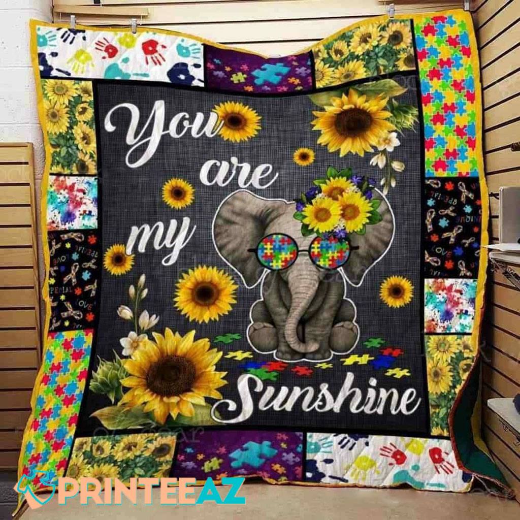 You Are My Sunshine Autism Blanket - PrinteeAZ