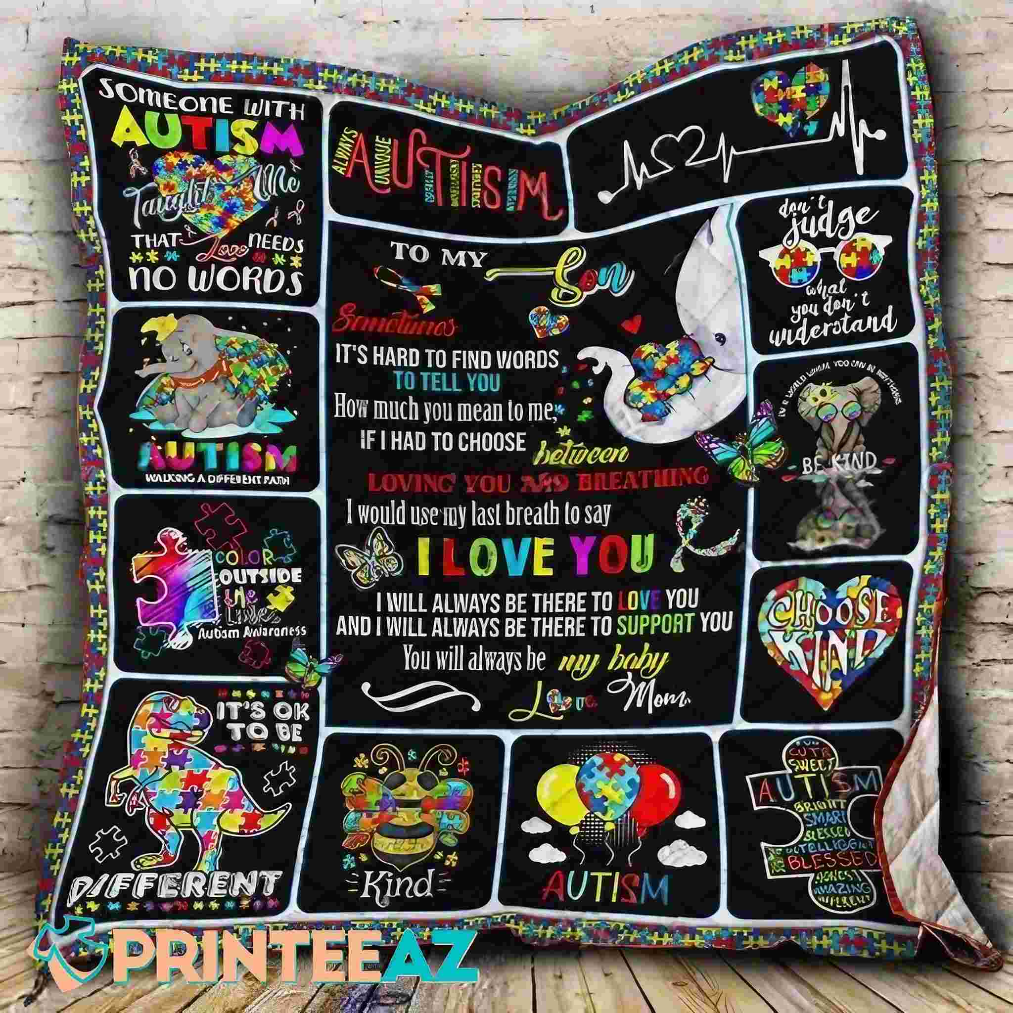 You Will Always Be My Baby Great Autism Blanket - PrinteeAZ