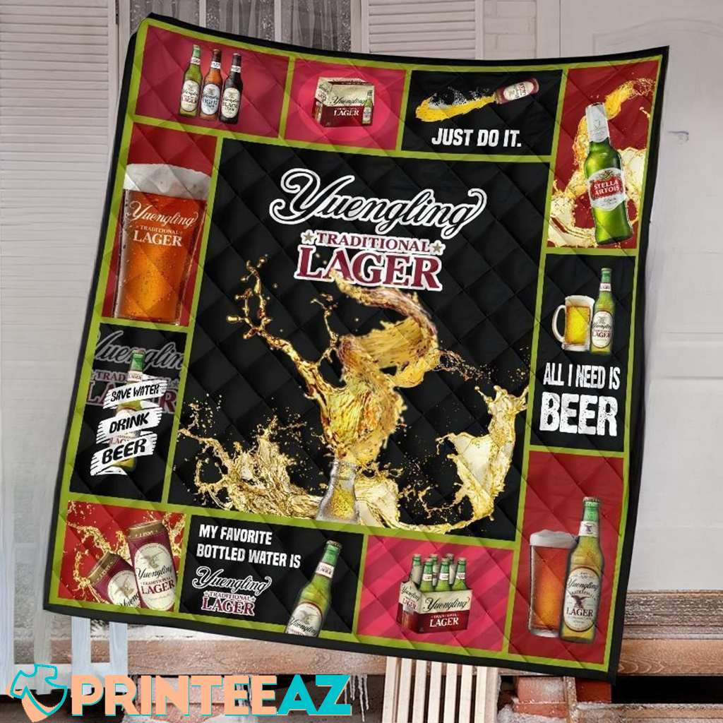 Yuengling Lager Beer Blanket All I Need Is Unique Design Gifts - PrinteeAZ