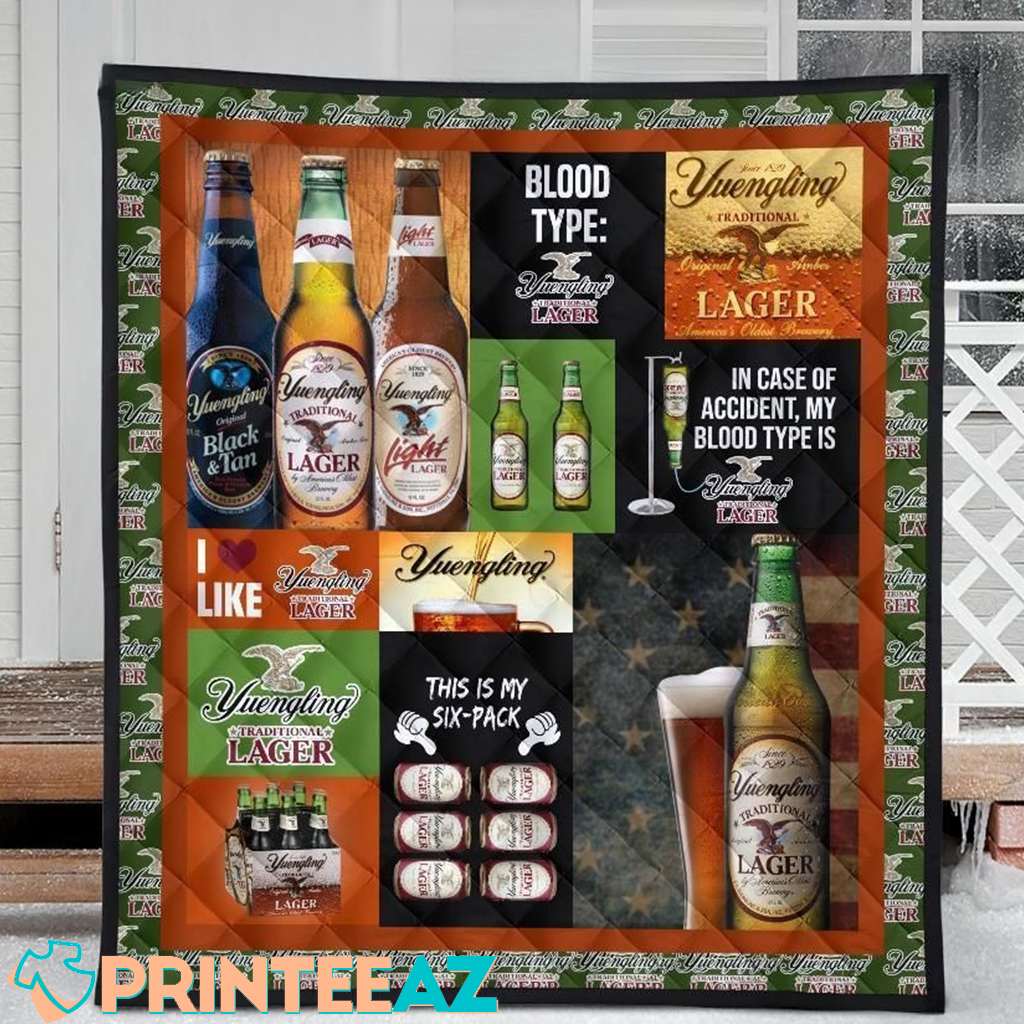 Yuengling Lager Beer Blanket I Like Funny Ideas For Gifts Lovers - PrinteeAZ