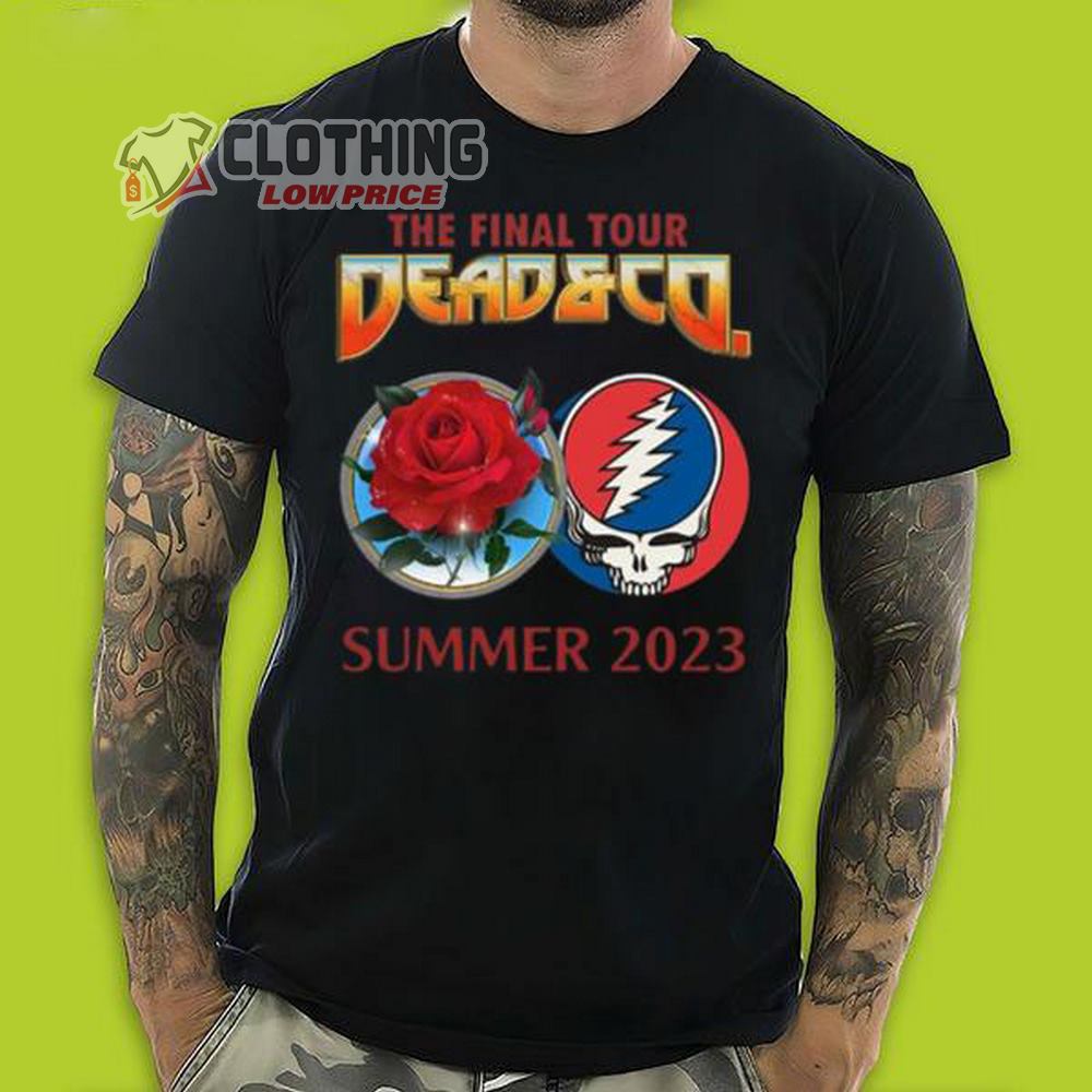 Dead And Company Announce Final Summer World Tour 2023 T- Shirt, Dead And Company Tour 2023 Shirt, Dead And Company Fenway 2023 Shirt