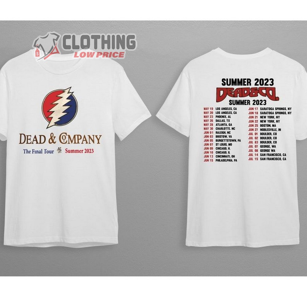 Dead And Company Summer Tour 2023 Shirt, Dead And Company Summer Tour Shirt, Dead And Company Summer Tour T- Shirt