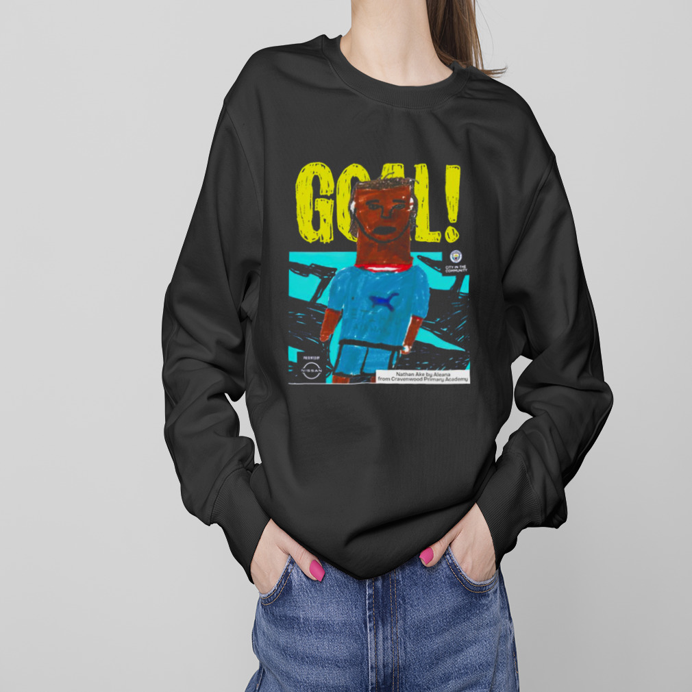Goal nathan ake by aleana from cravenwood primary academy T-shirt 4 Sweaters