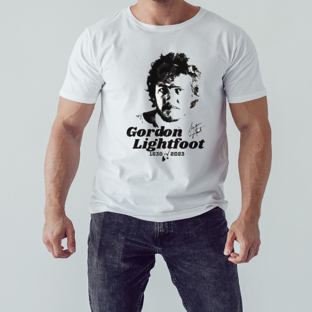 Gordon Lightfoot 1938 – 2023 Signature shirt