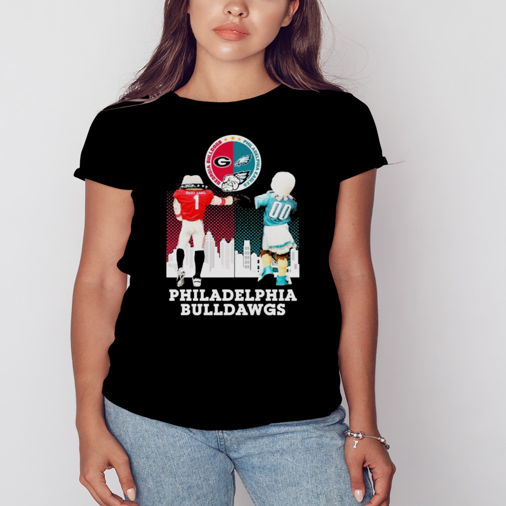 Hairy Dawg and Swoop Philadelphia Bulldawgs shirt 2 Women's tshirt