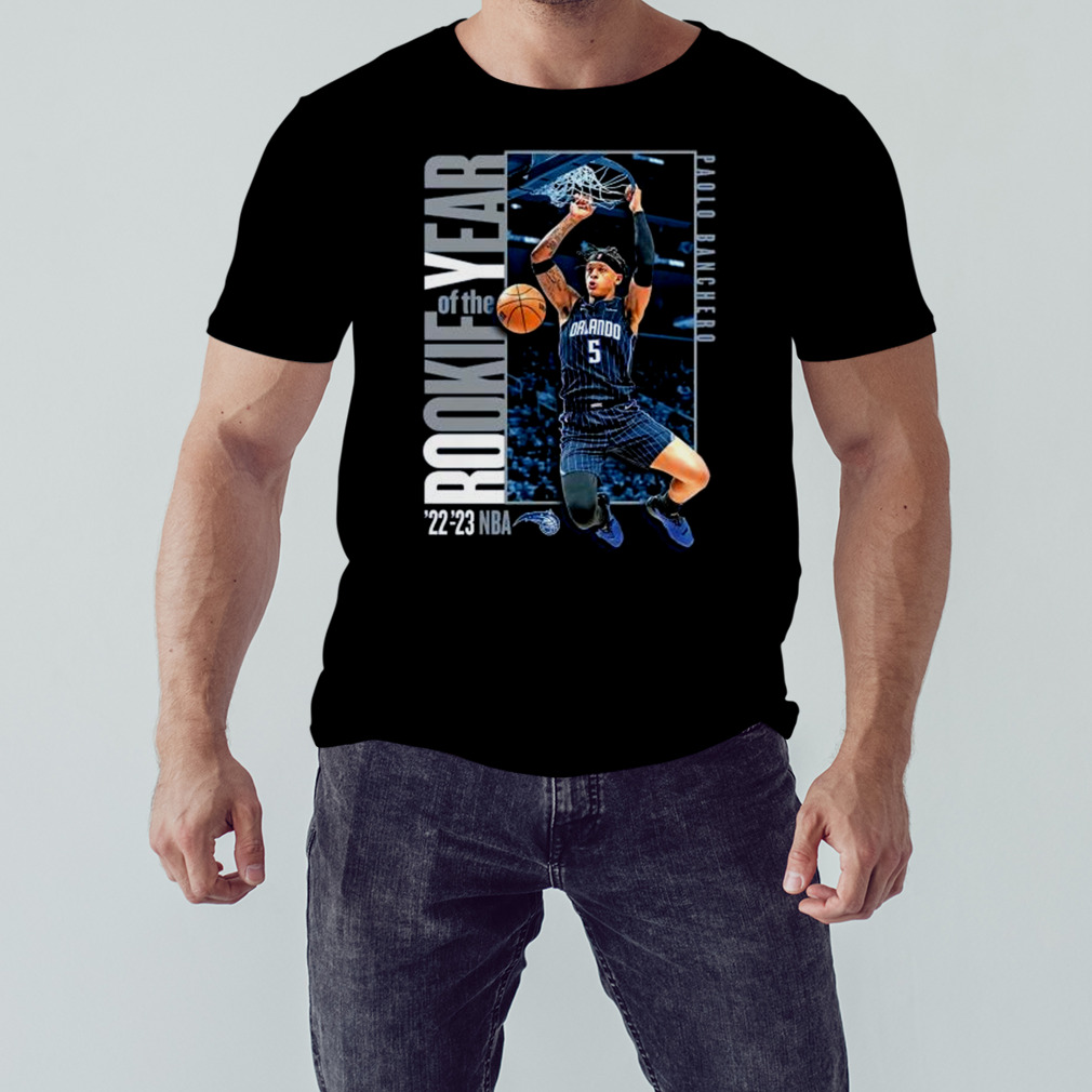 Paolo Banchero Orlando 2023 NBA Rookie of the Year Momentum shirt 1 Unisex tshirt