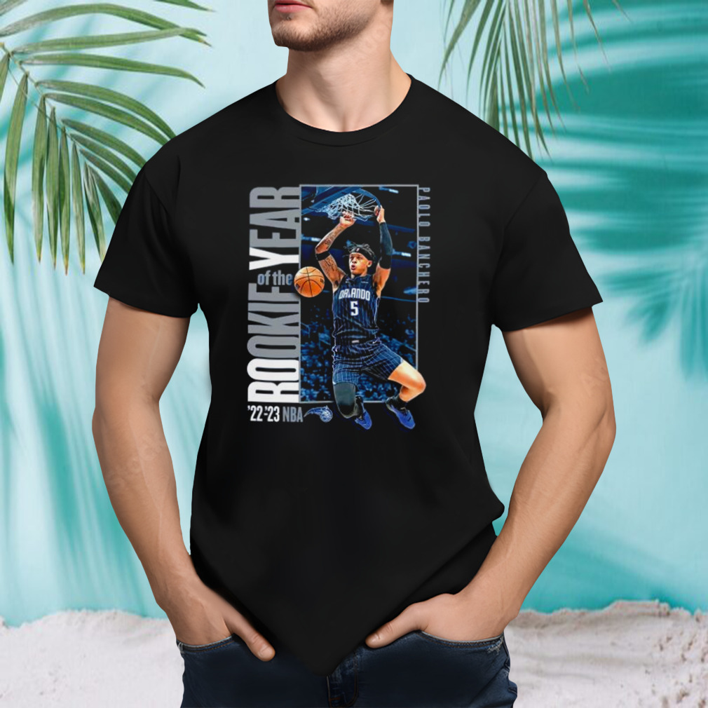 Paolo Banchero Orlando 2023 NBA Rookie of the Year Momentum shirt