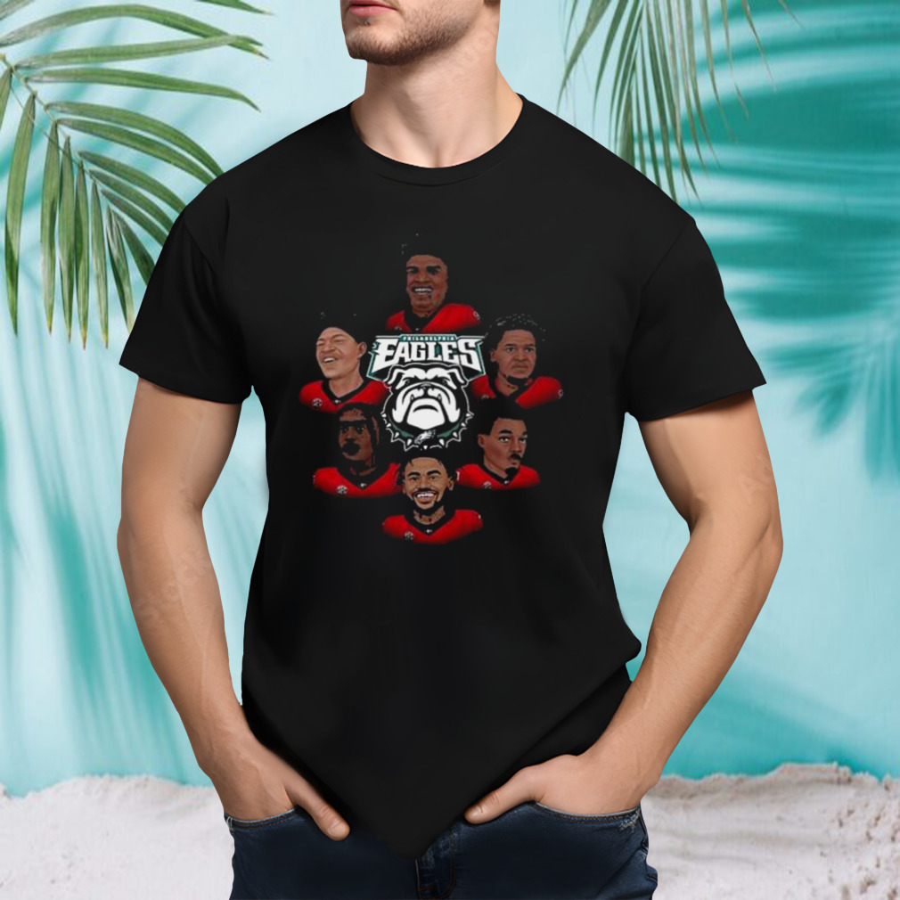 Philadelphia Eagles and Georgia Bulldogs Jalen Carter Draft Philly Shirt