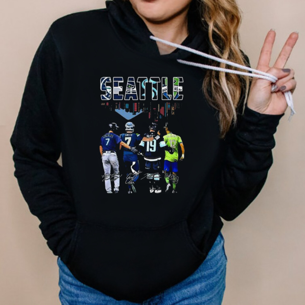 Seattle Sports Gonzales Smith McCanny Signatures shirt 5 Hoodies