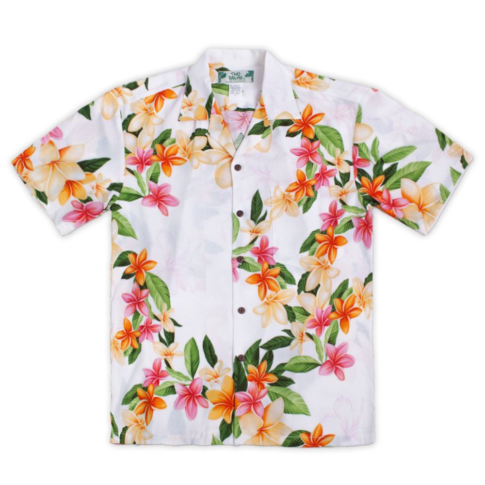 Plumeria Celebration White Nice Design Hawaiian Shirt 1 Plumeria Celebration White Nice Design Hawaiian Shirt