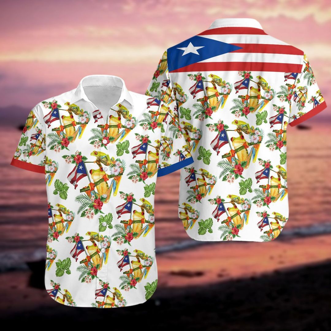 Puerto White High Quality Hawaiian Shirt 1 Puerto White High Quality Hawaiian Shirt