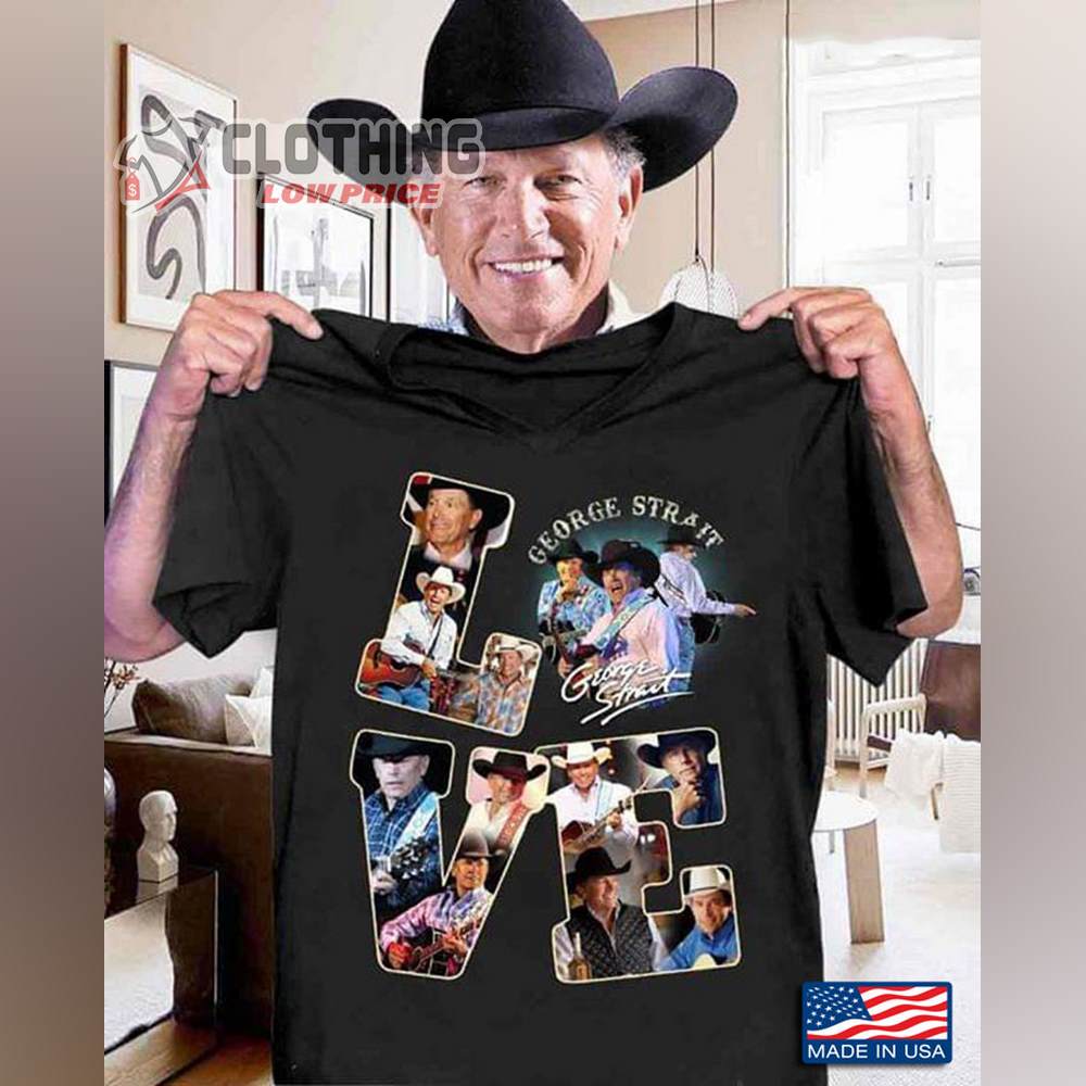 Baby Blue Lyrics George Strait Meaning Shirte, King Of Country Music George Strait Shirt, George Strait Concerts 2023 Merch