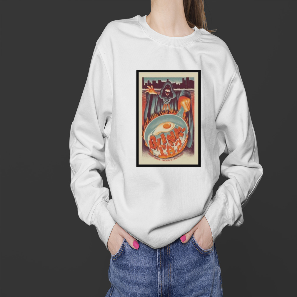 Blink-182 Chicago May 07 2023 shirt 4 Sweater