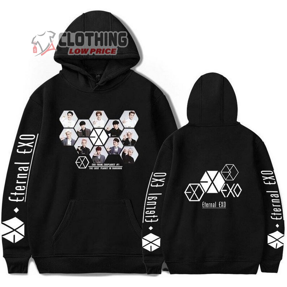 Exo Kpop Hoodie, Exo World Tour Hoodie, Exo New Songs Merch 1 Exo Kpop Hoodie, Exo World Tour Hoodie, Exo New Songs Merch