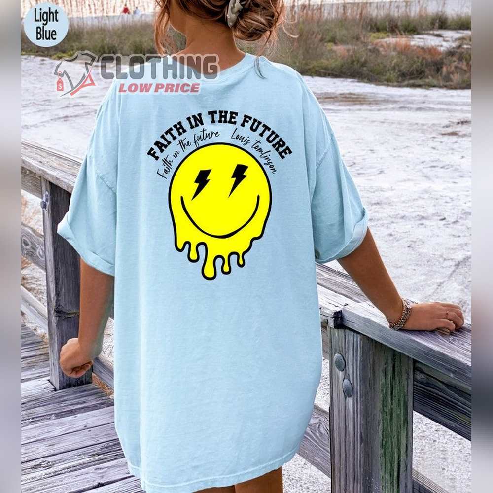 Faith In The Future Sweatshirt, Smiley Face Shirt, Happy Face Sweatshirt, Preppy Hoodie, Louis Tomlinson Shirt 2 Faith In The Future Sweatshirt, Smiley Face Shirt, Happy Face Sweatshirt, Preppy Hoodie, Louis Tomlinson Shirt