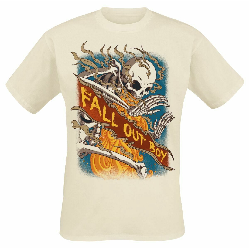 Fall Out Boy Fire Skeleton Shirt, Fall Out Boy Album 2023 Hoodie, Fall Out Boy Tour 2023 Sweatshirt