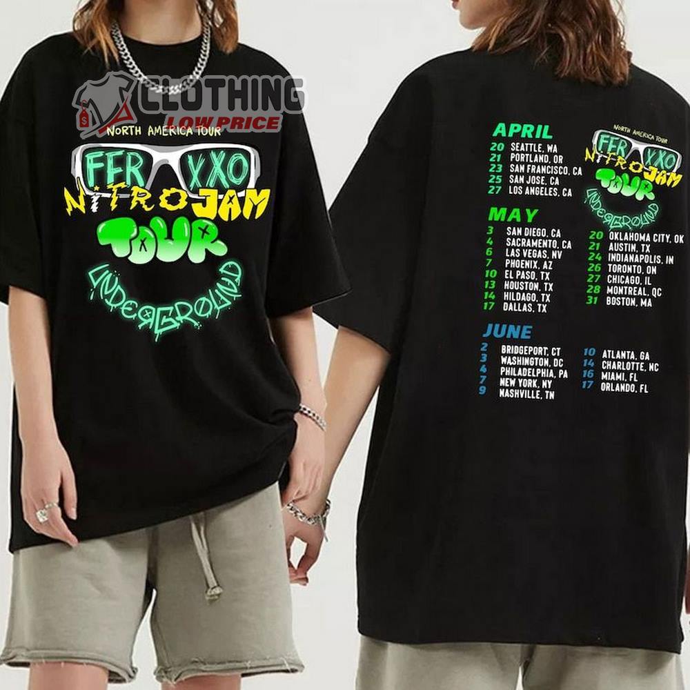 Feliz Feid Live Music Concert Shirt, Feliz Cumplea�os Ferxxo 2023 Tour Shirt, Feid North America 2023 Tour Shirt, A Tour Of The Ferxxo Tour 2023 Merch