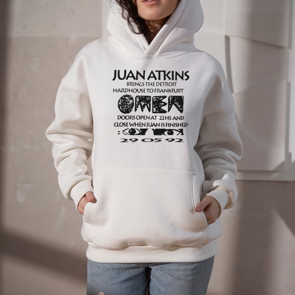 Juan Atkins Flyer shirt 5 Hoodie