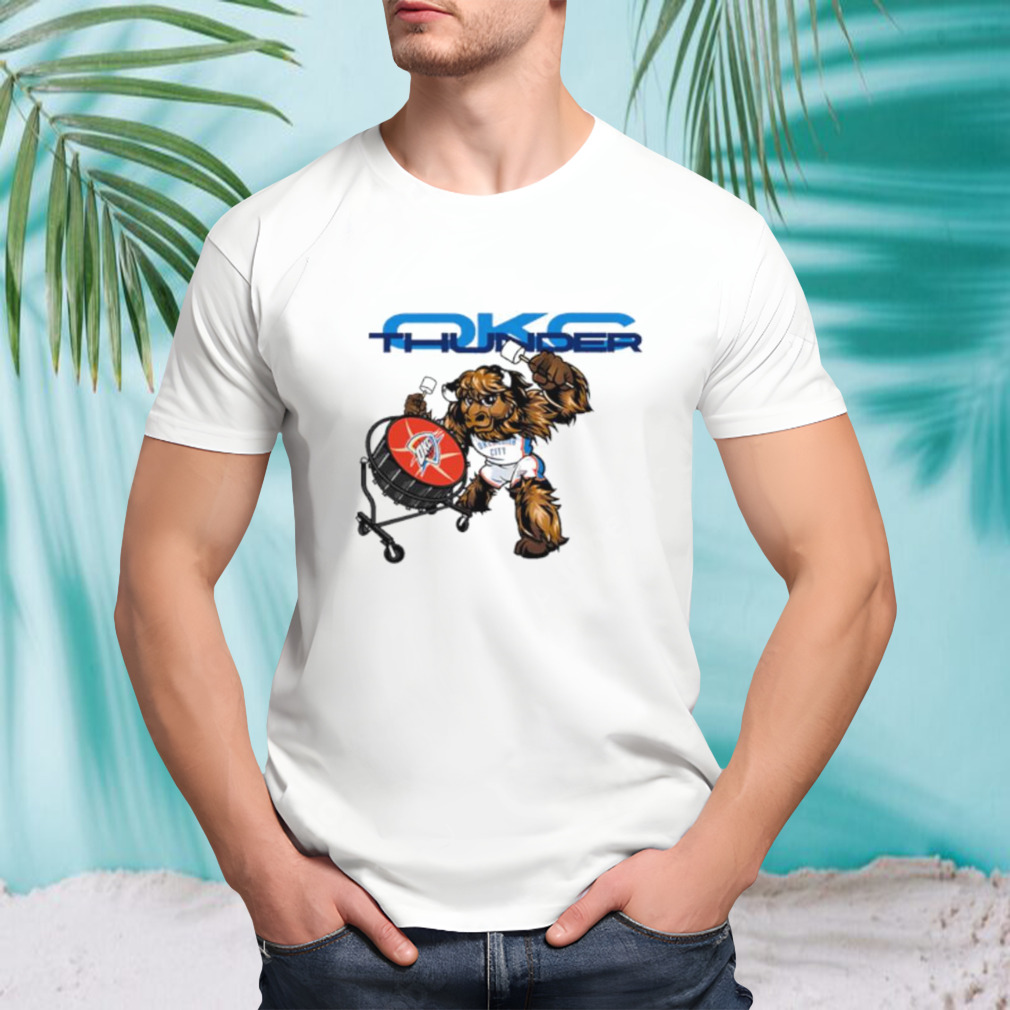 OKC Thunder rumble drum roll shirt