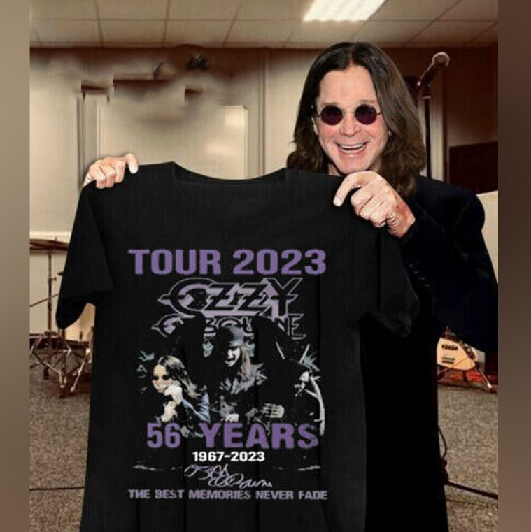 56 Years 1967-2023 OZZY OSBOURNE Tour Shirt