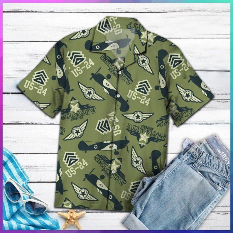 Air Force Multicolor Best Design Hawaiian Shirt