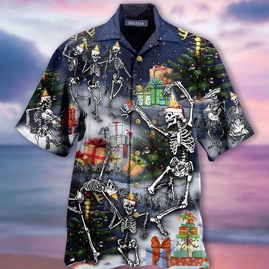 All My Skeletons Out For Dancing Hawaiian Shirt