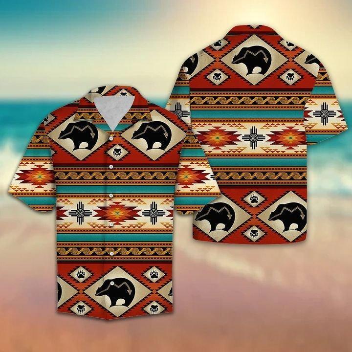 Amazing Native Bear Hawaiian Shirt