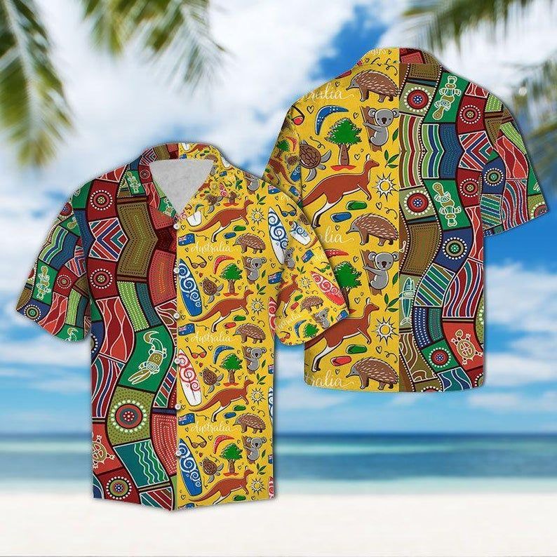 Australia Lover Multicolor Best Design Hawaiian Shirt