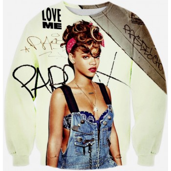 BAD GIRL RIHANNA 3D SWEATER