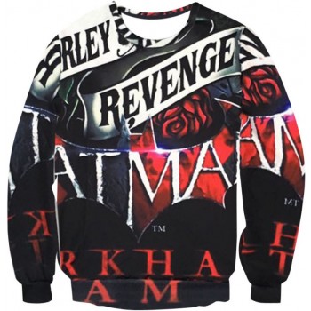 BATMAN REVENGE FONTS 3D SWEATER