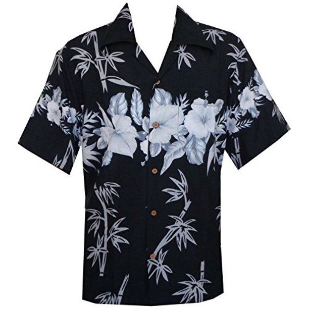 Bamboo Tree Black Amazing Design Hawaiian Shirt
